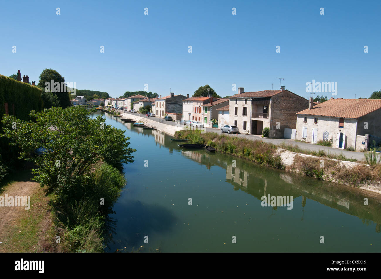 Coulon, Deux-Sèvres, Poitou-Charentes, Francia. Foto Stock