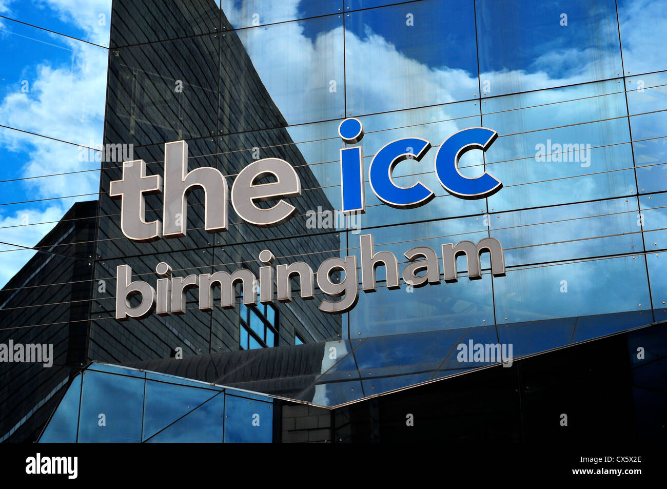 Centro congressi ICC a Birmingham, Inghilterra, Regno Unito Foto Stock