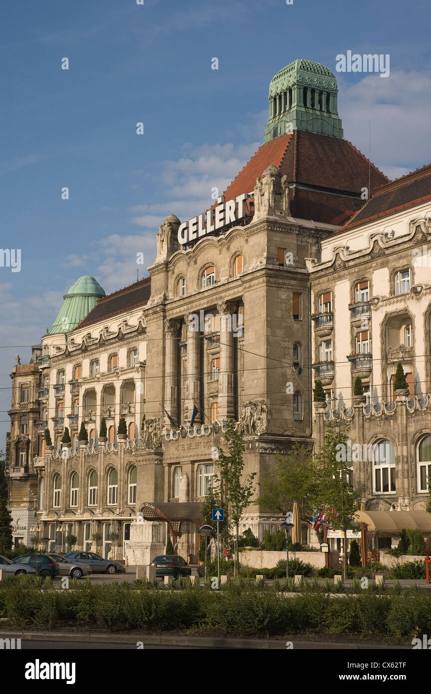 Elk190-1287v Ungheria, Budapest Buda, Hotel Gellert, 1918 grand hotel storico Foto Stock