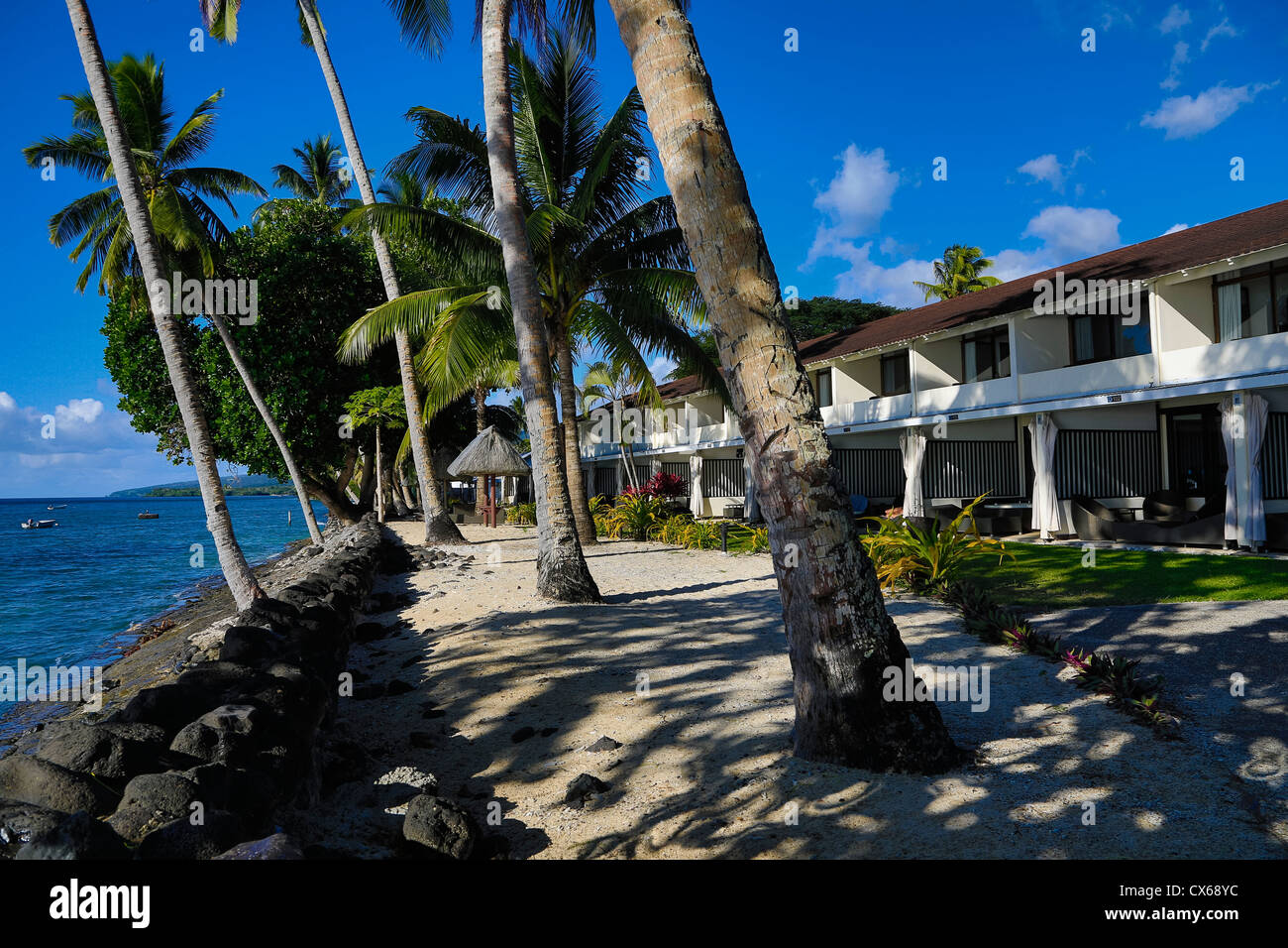 Garden Island Resort, Taveuni, Isole Figi Foto Stock