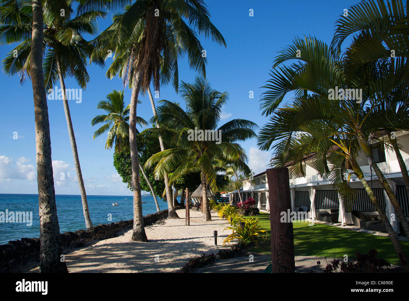 Garden Island Resort, Taveuni, Isole Figi Foto Stock