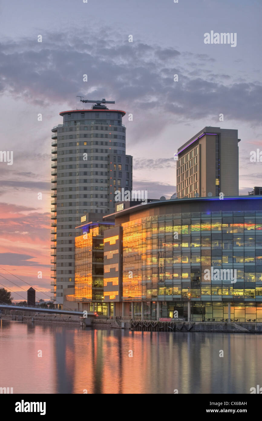 Media City UK, Salford Quays. Foto Stock