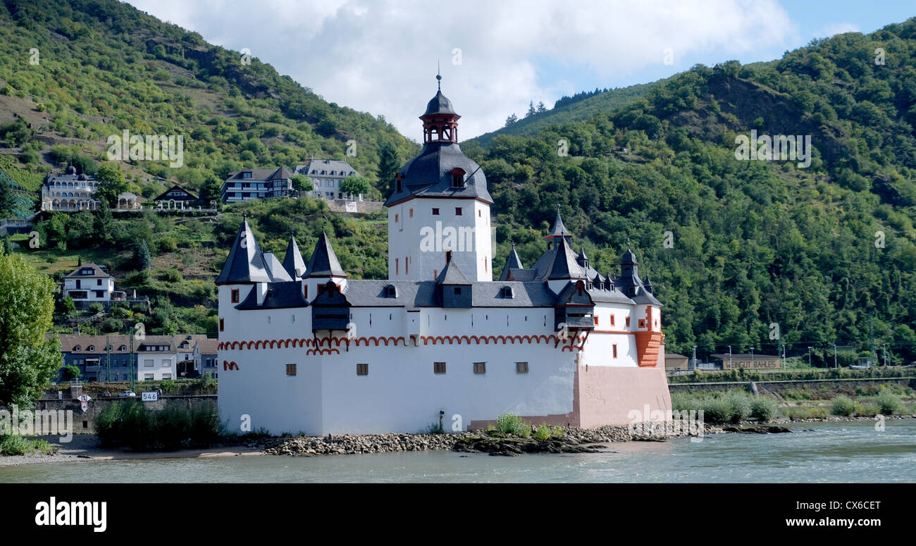 Pfalzgrafenstein Toll House Foto Stock
