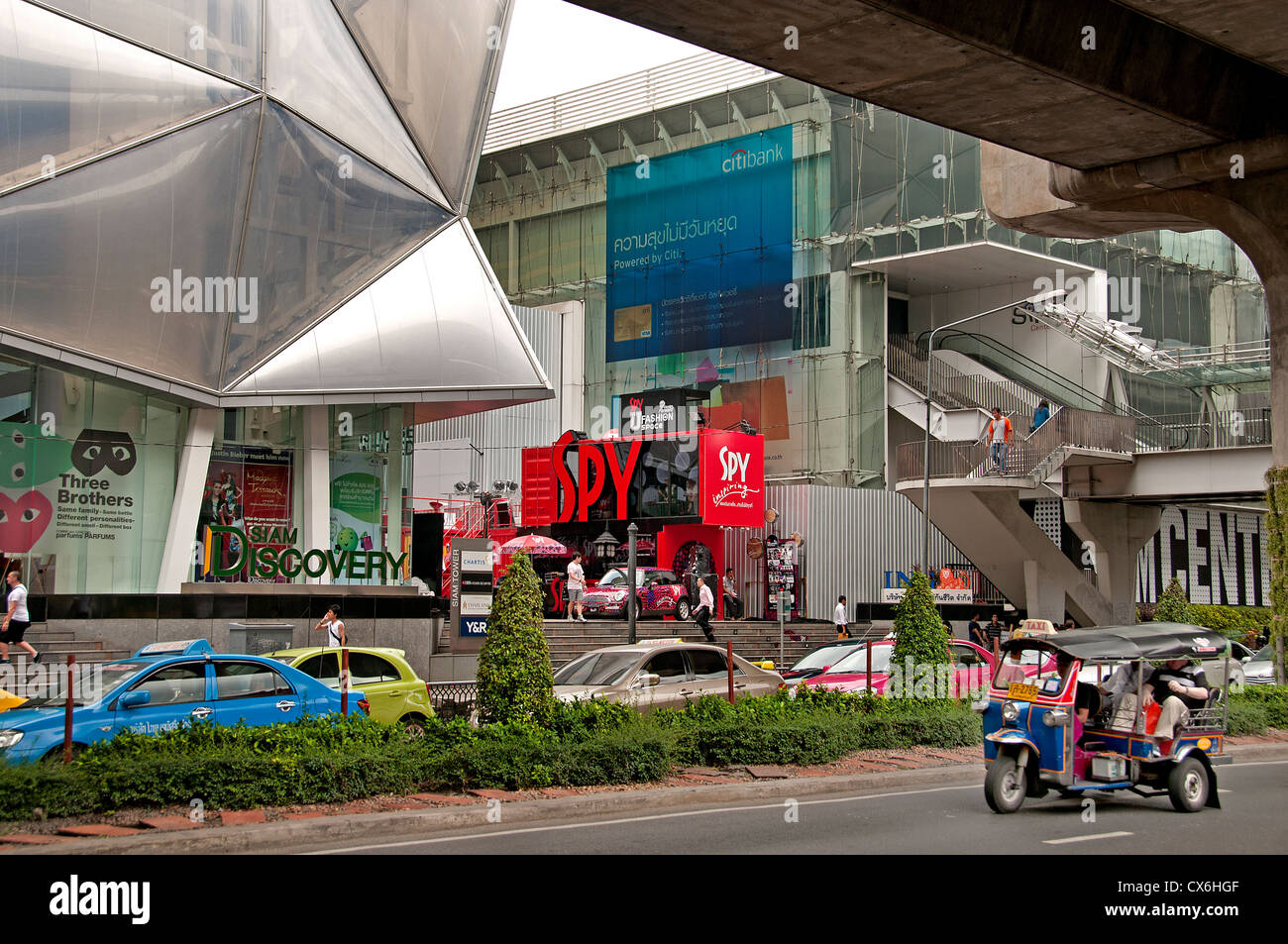 Siam DiscoveryBangkok Thailandia Thai quartiere dello shopping mall Pathumwan Siam Square District Center Foto Stock