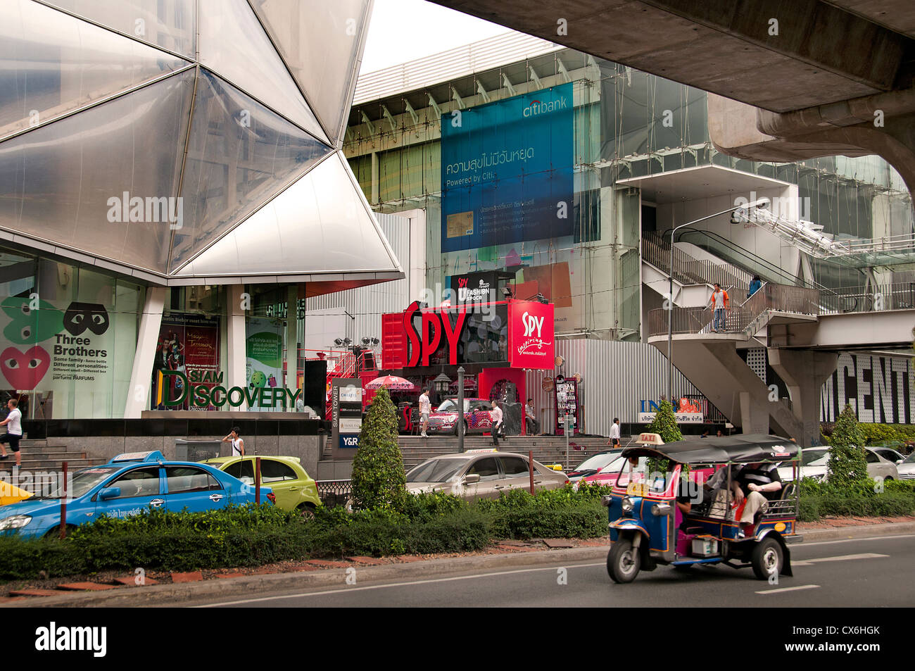Siam DiscoveryBangkok Thailandia Thai quartiere dello shopping mall Pathumwan Siam Square District Center Foto Stock