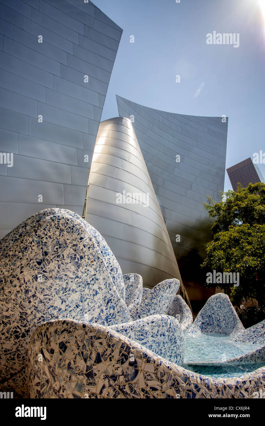 Walt Disney Concert Hall. Foto Stock