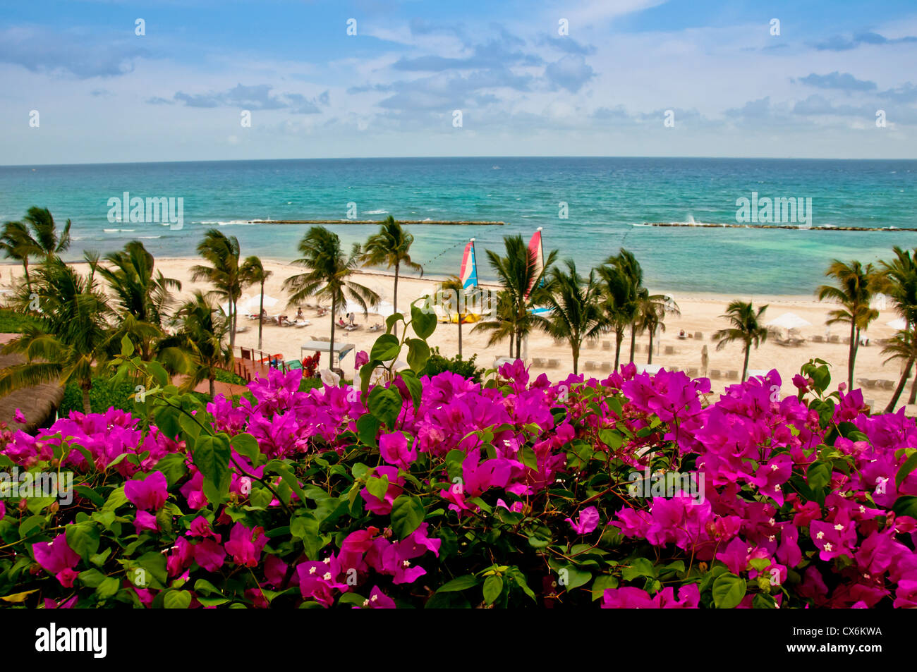 Grand Velas Riviera Maya Resort, Playa del Carmen e Riviera Maya, Messico Foto Stock