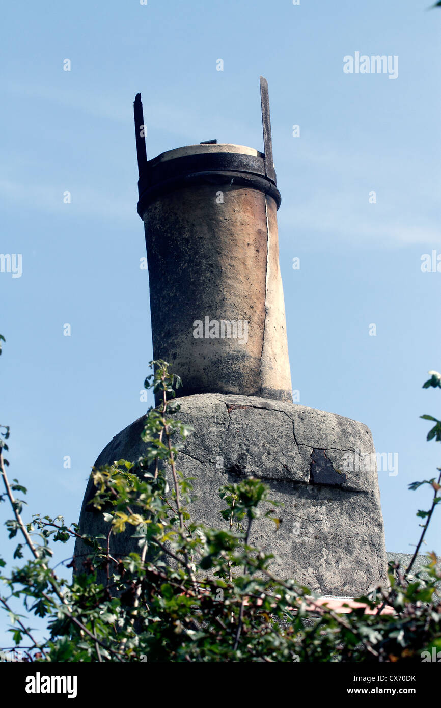 Il camino, di un giardino in stile vittoriano capannone St Ann's assegnazioni Heritage Open Day 2012, domenica 9 settembre 11am-4pm. famiglia Workshop Foto Stock