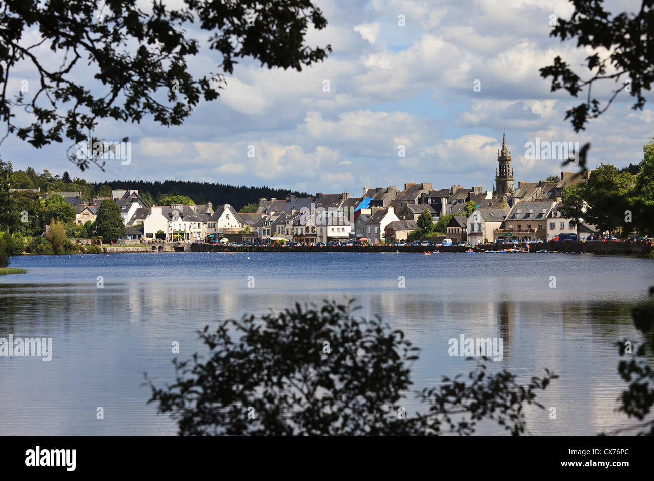 Huelgoat, Finistère Bretagna, Francia Foto Stock