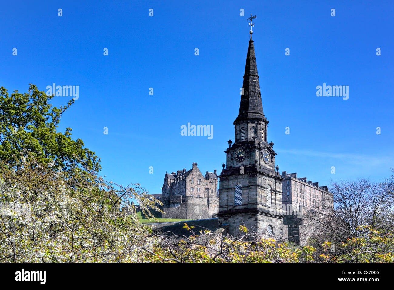 St John's chiesa episcopale, Edimburgo, Scozia, Regno Unito Foto Stock