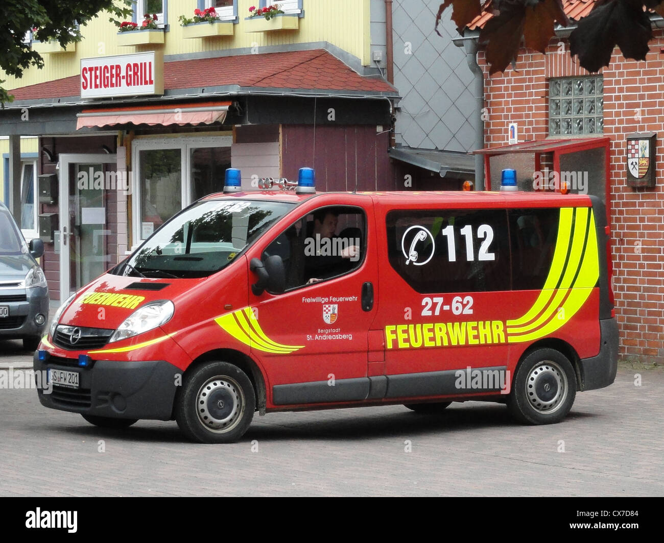 Opel Freiwillige Feuerweht Bergstadt Andreasberg st. Foto Stock
