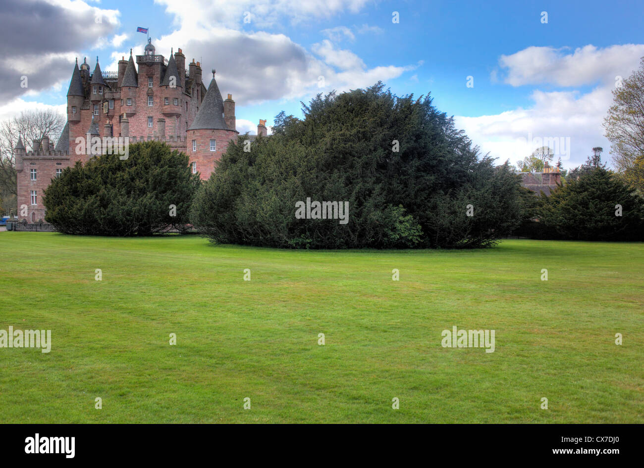 Glamis Castle, Angus, Scotland, Regno Unito Foto Stock