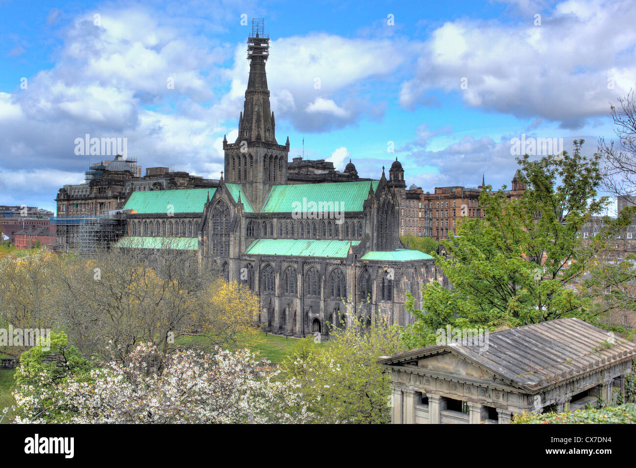 St Mungo cattedrale di Glasgow, Scotland, Regno Unito Foto Stock