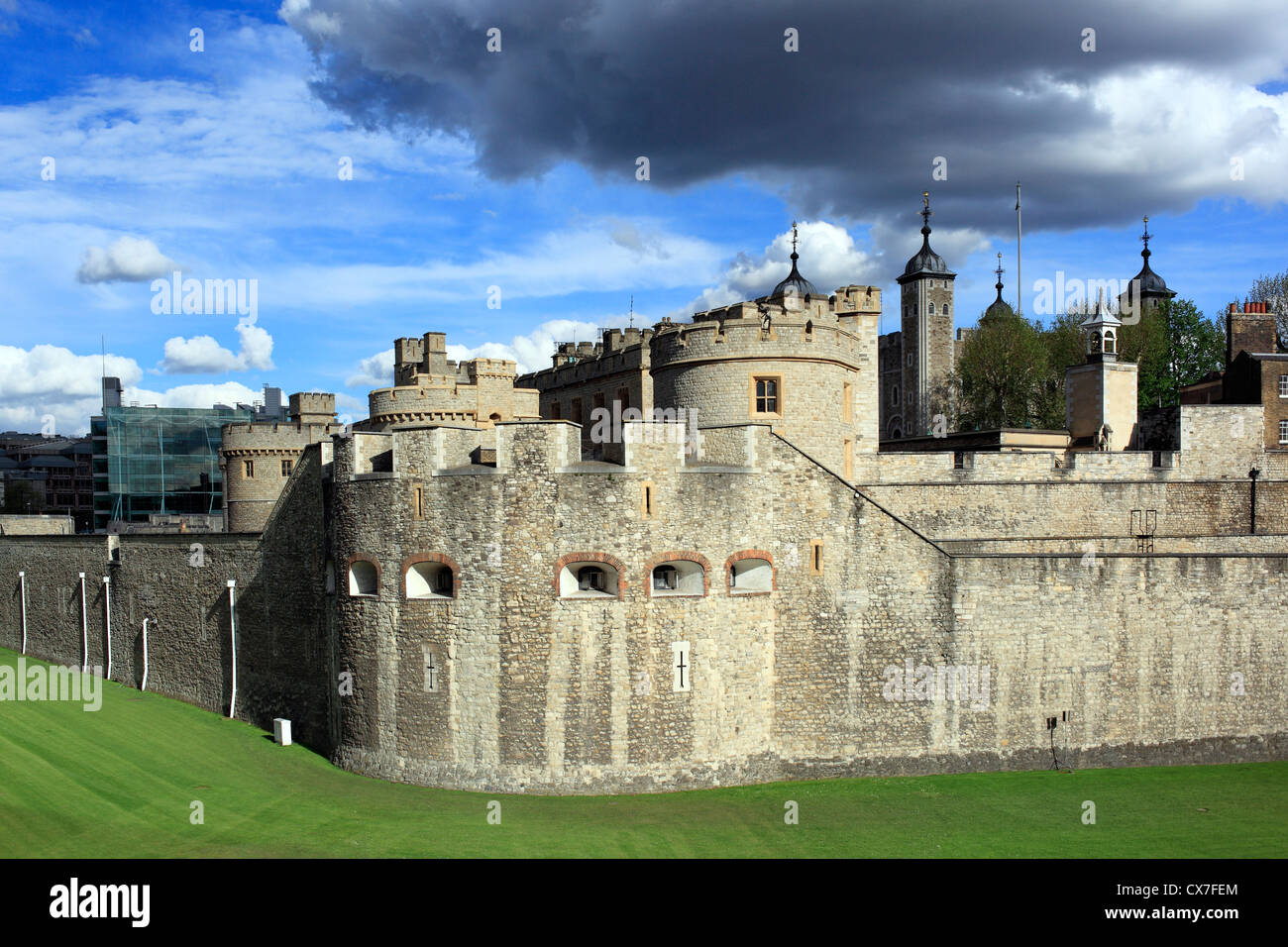 La Torre di Londra, London, Regno Unito Foto Stock