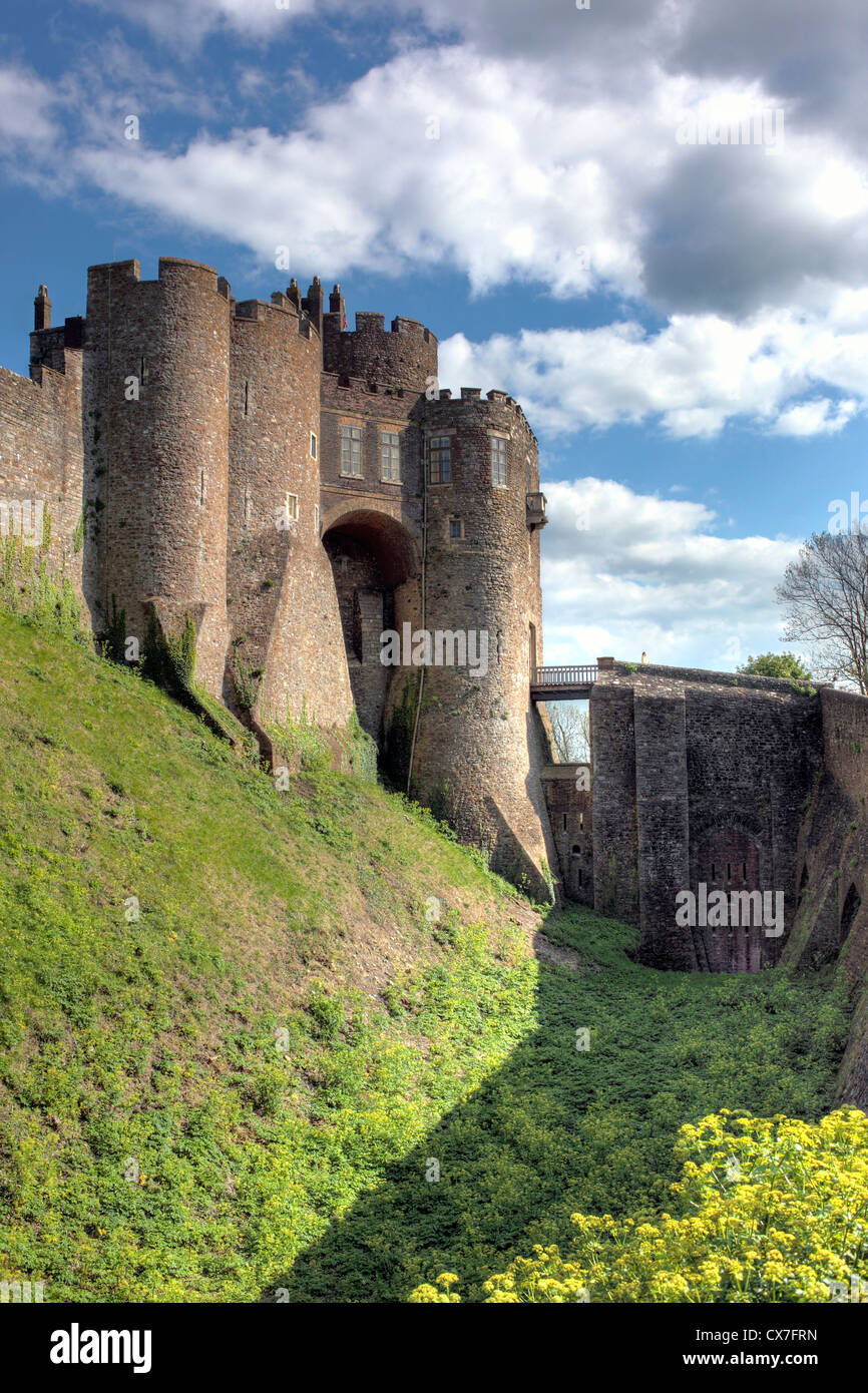 Il castello di Dover, Dover, Kent, England, Regno Unito Foto Stock