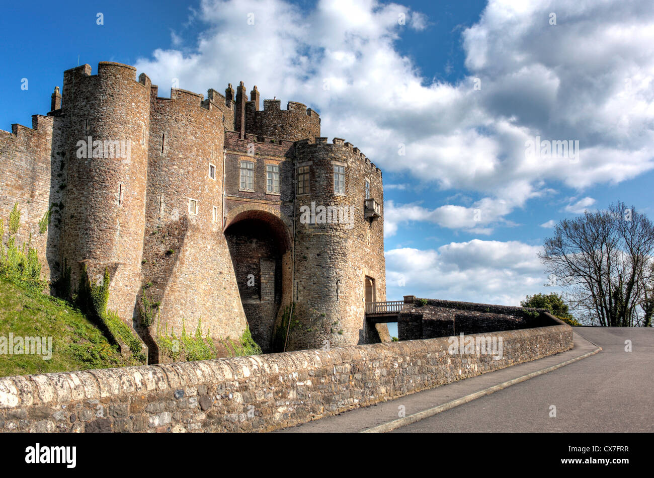 Il castello di Dover, Dover, Kent, England, Regno Unito Foto Stock