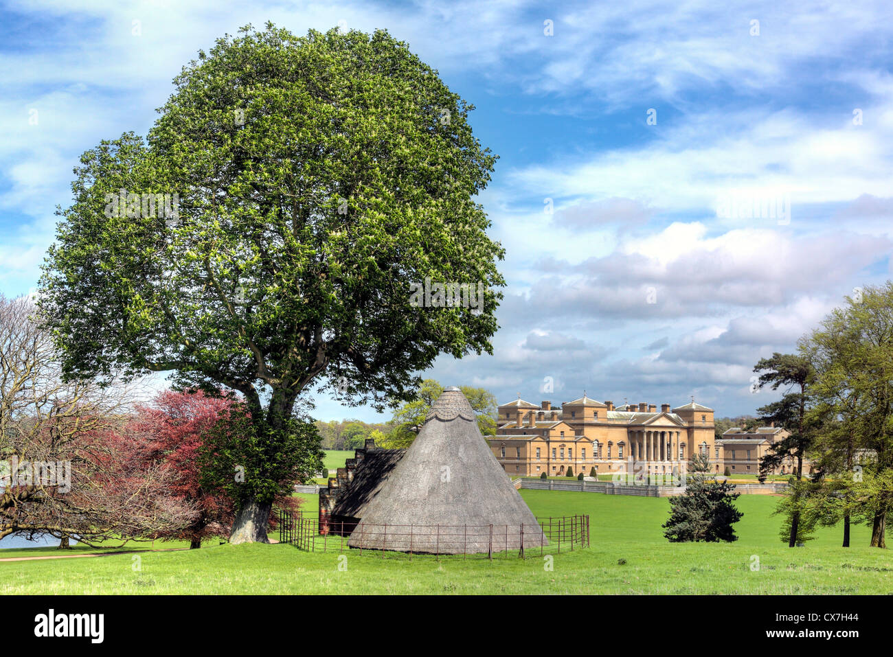 Ice House, Holkham Hall, Norfolk, Inghilterra, Regno Unito Foto Stock