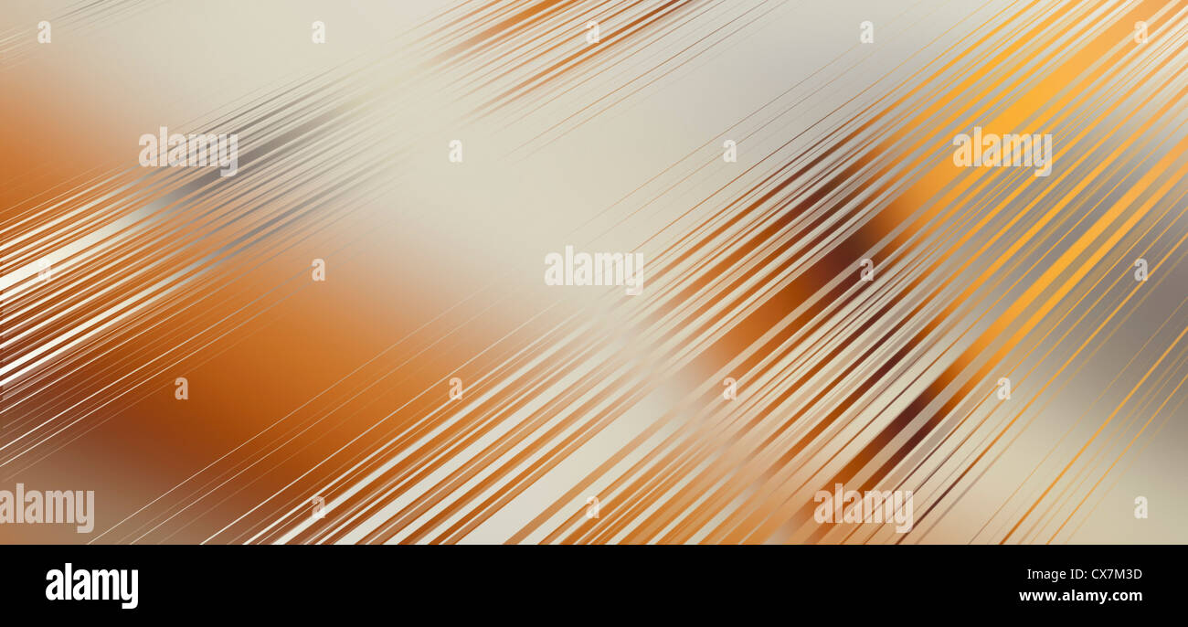 Le linee diagonali e della luce colorata Foto Stock