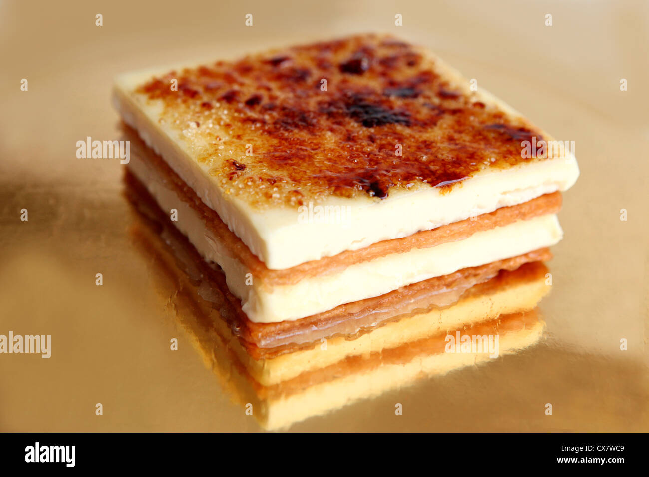 Creme Brulee Foto Stock
