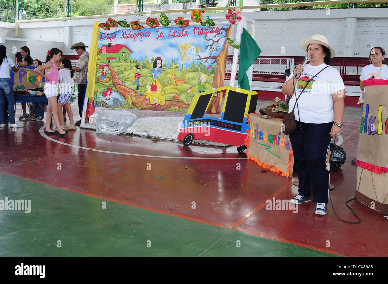 Sanjuanero Huilense Festival in Rivera . Dipartimento di Huila. COLOMBIA Foto Stock