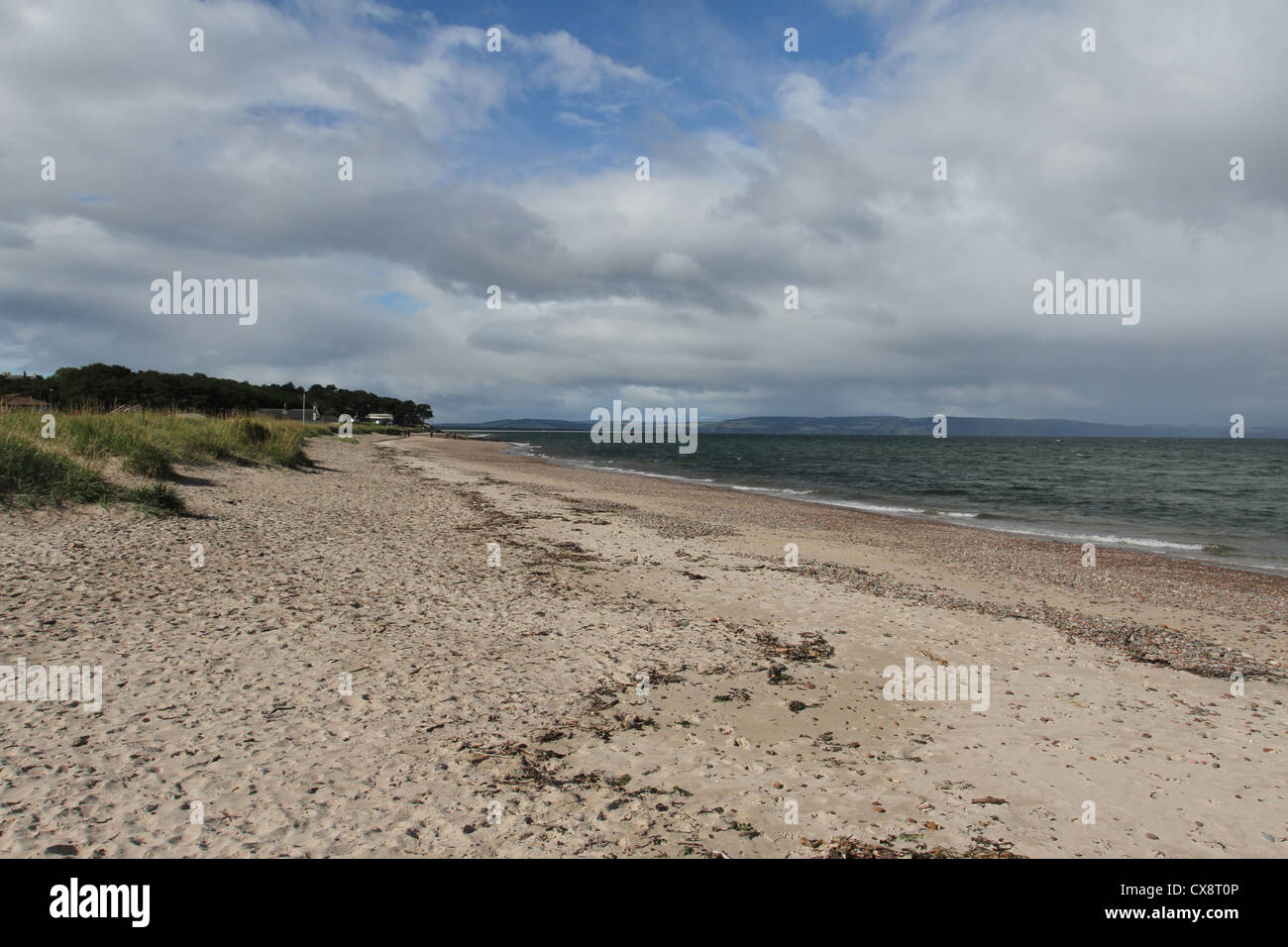 Nairn Beach Scozia settembre 2012 Foto Stock