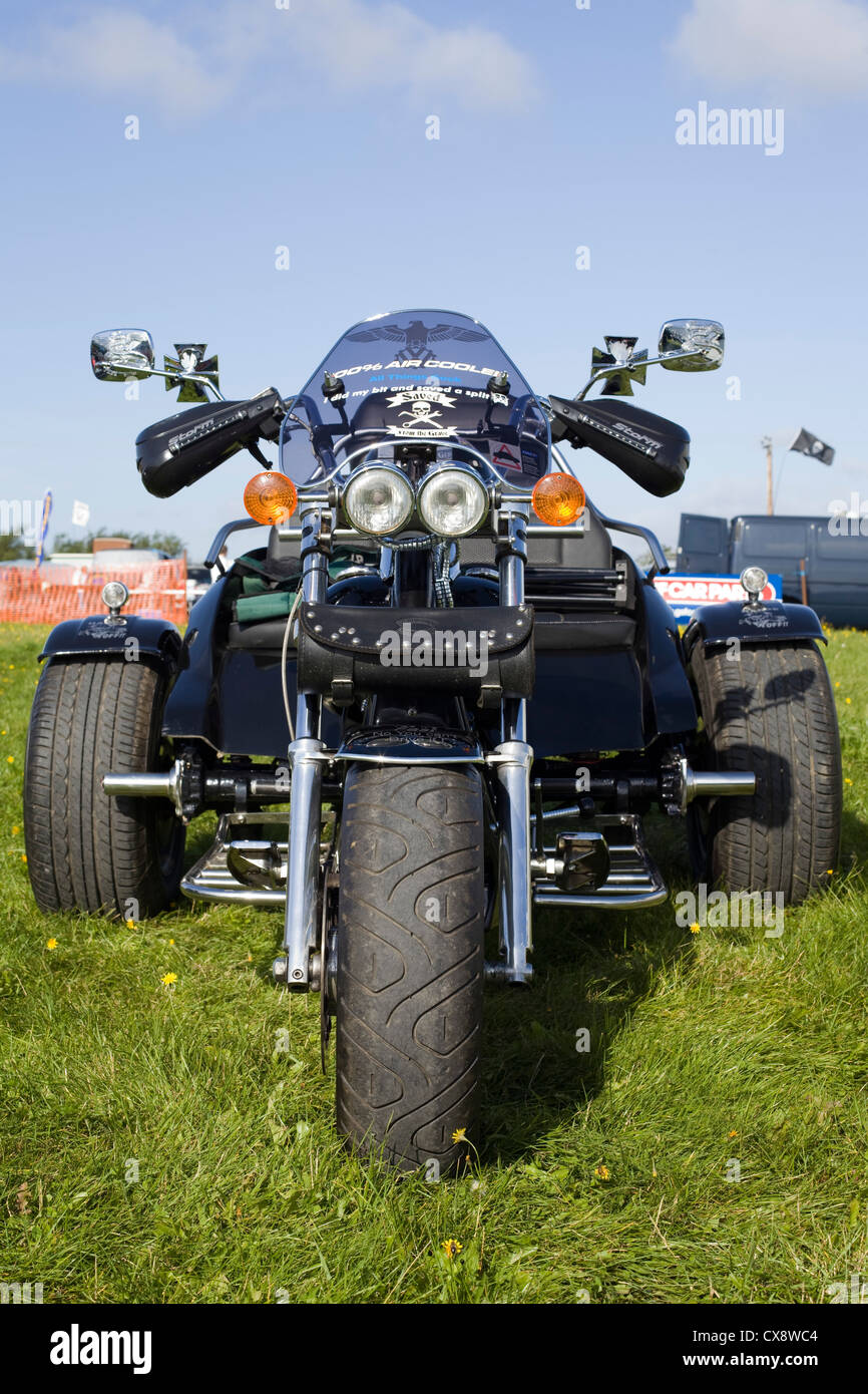 Harley Davidson tre ruote moto Foto stock - Alamy
