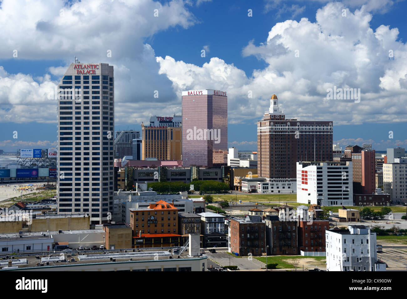 Il famoso casinò resort di Atlantic City, New Jersey, USA. Foto Stock