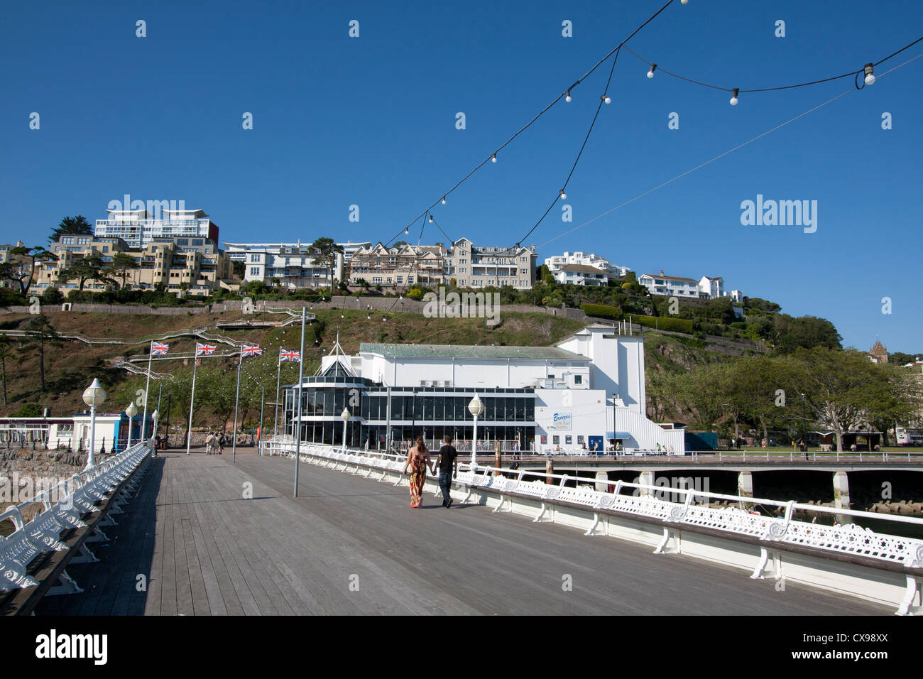 La principessa Pier da Torquay Marina Foto Stock