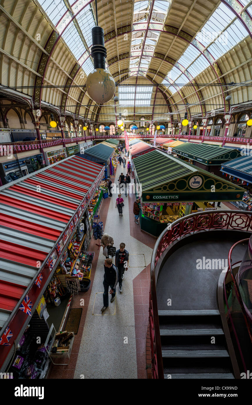 Derby Market Hall Foto Stock