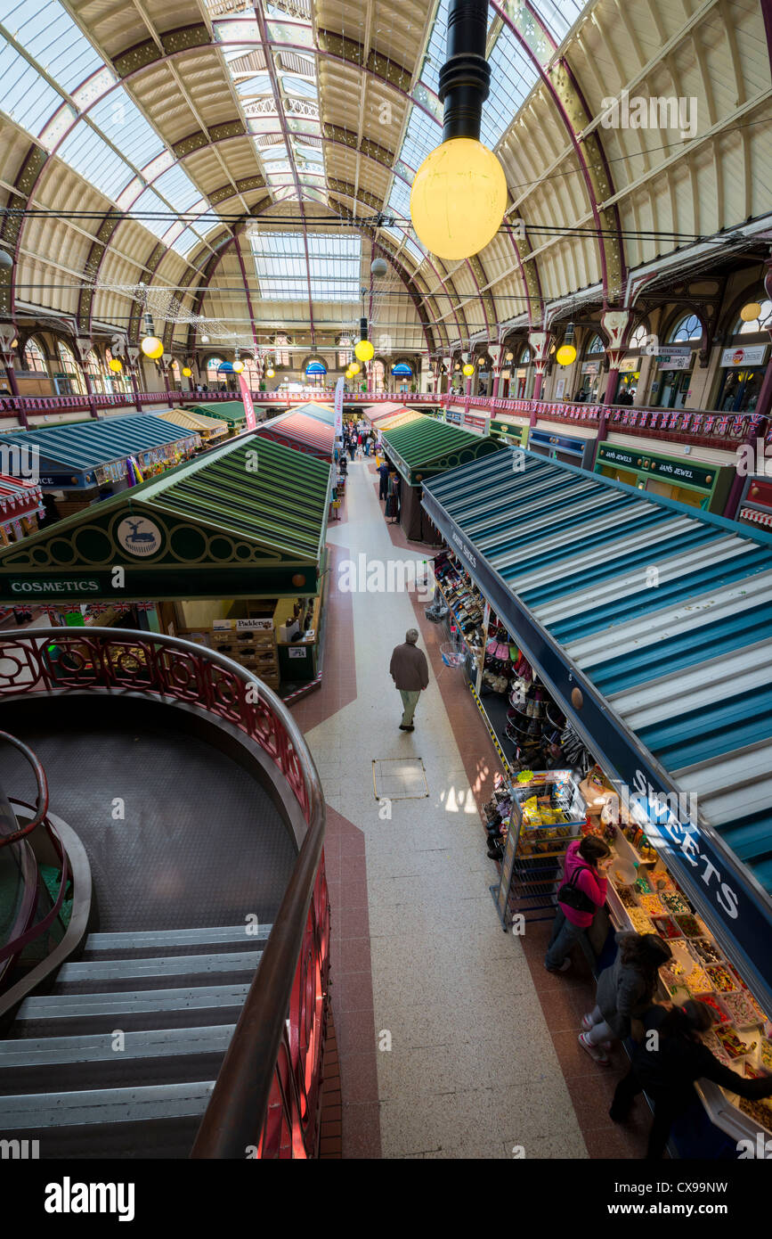 Derby Market Hall Foto Stock