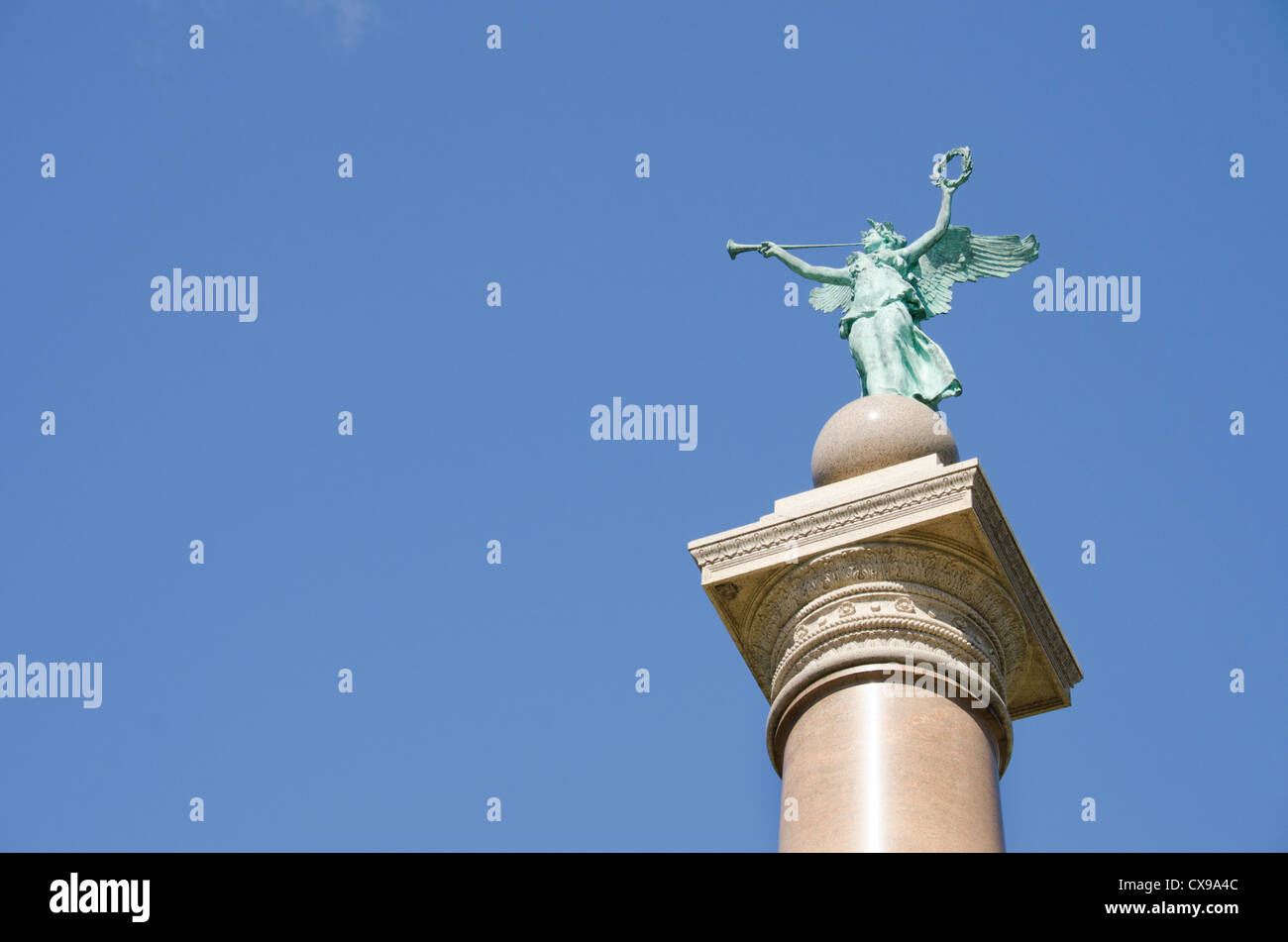 New York, West Point Noi Accademia Militare, trofeo punto. Battaglia monumento, c. 1897. Foto Stock