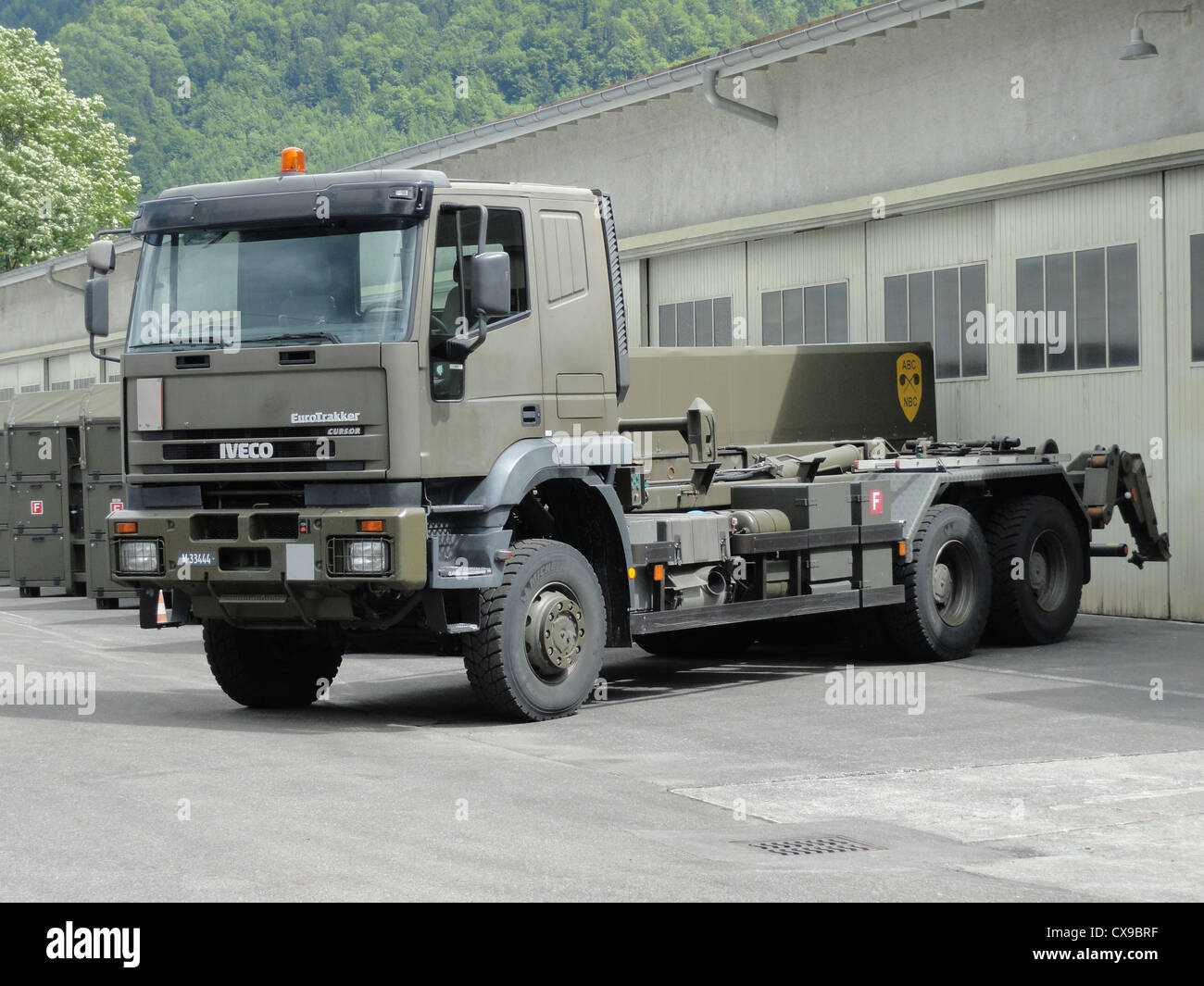 Iveco camion militari EuroTrakker Cursor Foto Stock