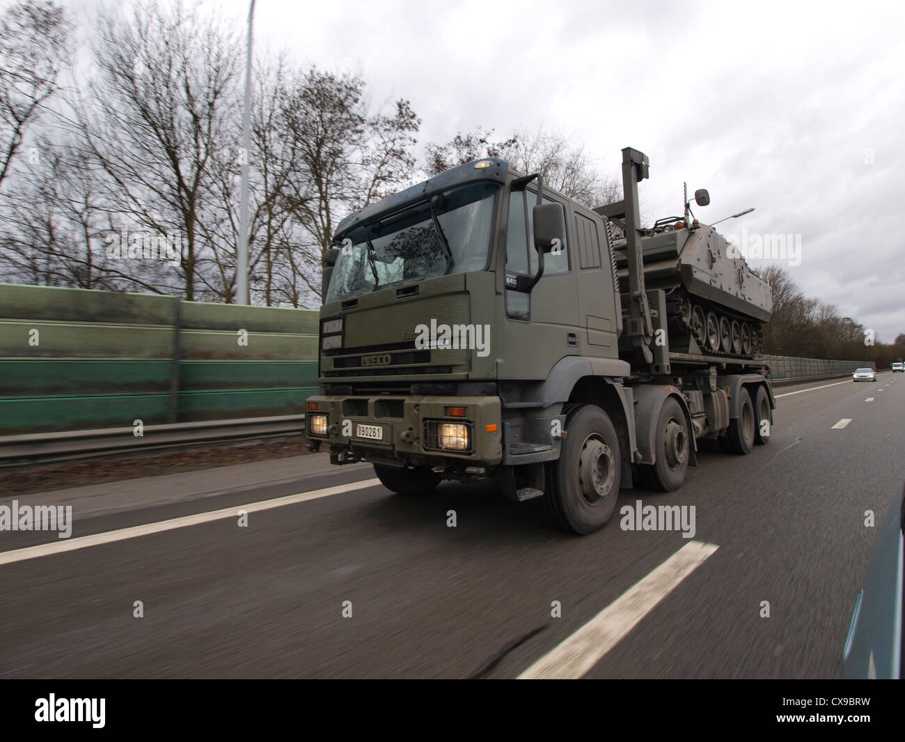 Iveco camion militari EuroTrakker Cursor Foto Stock