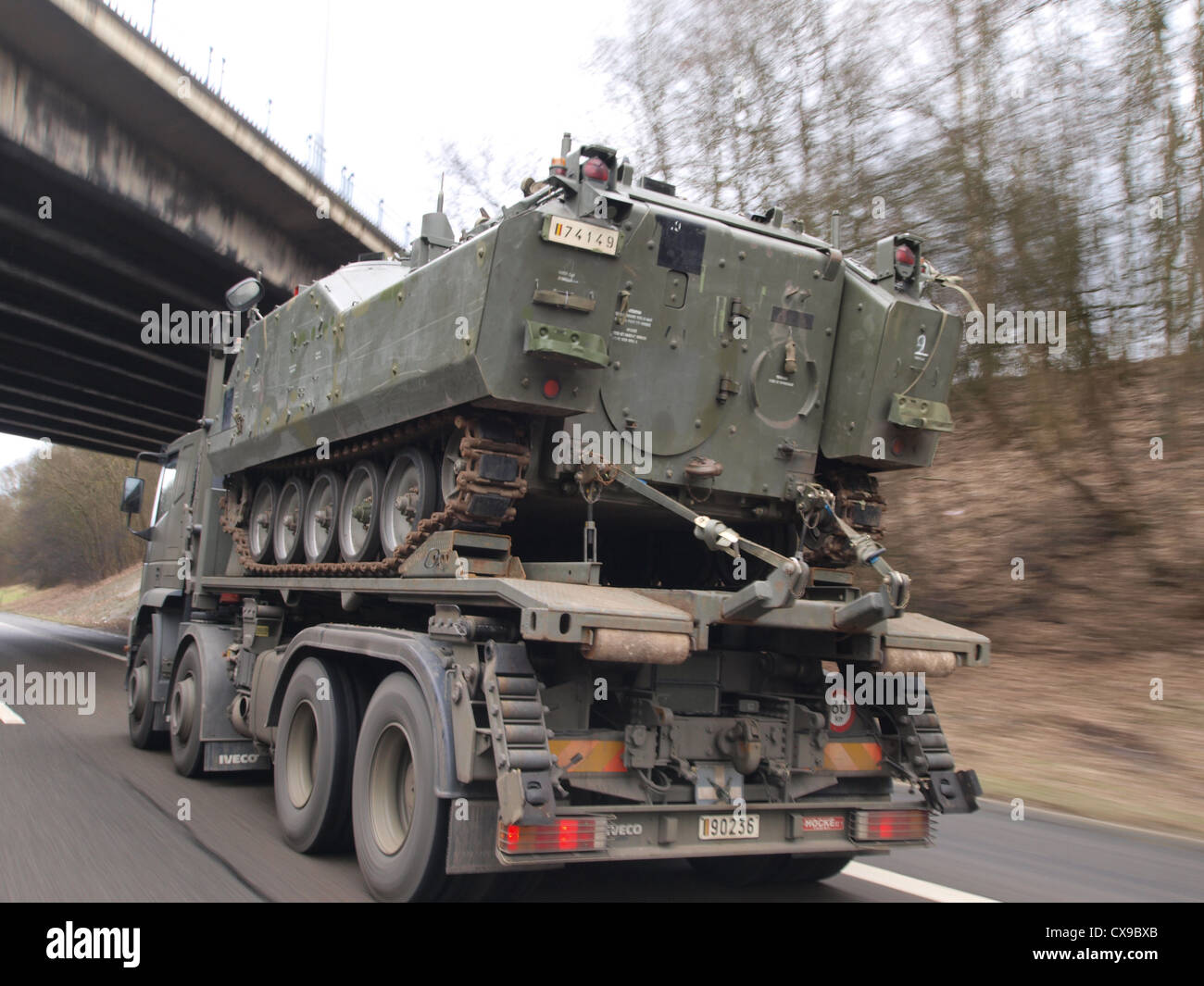 Iveco camion militari EuroTrakker Cursor Foto Stock