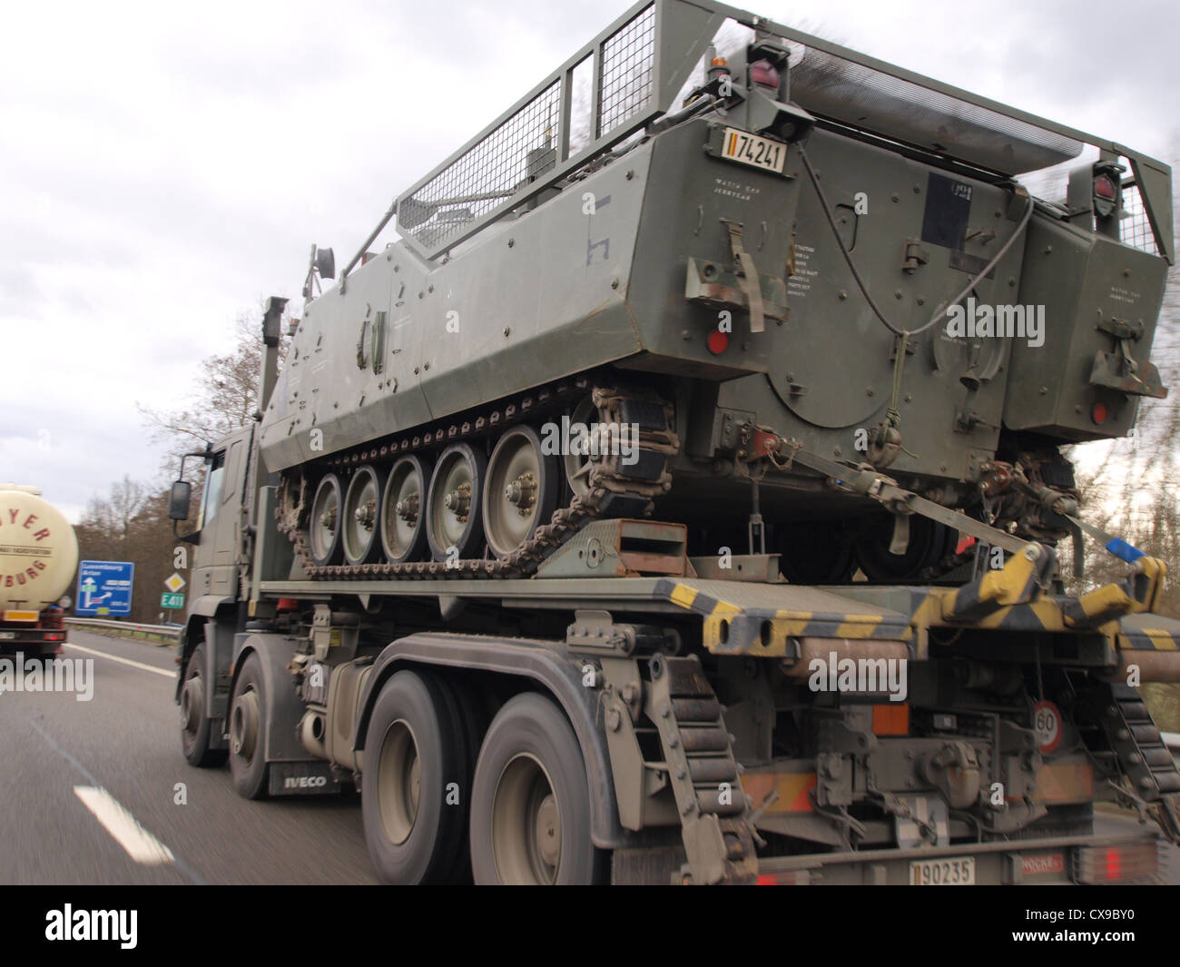 Iveco camion militari EuroTrakker Cursor Foto Stock