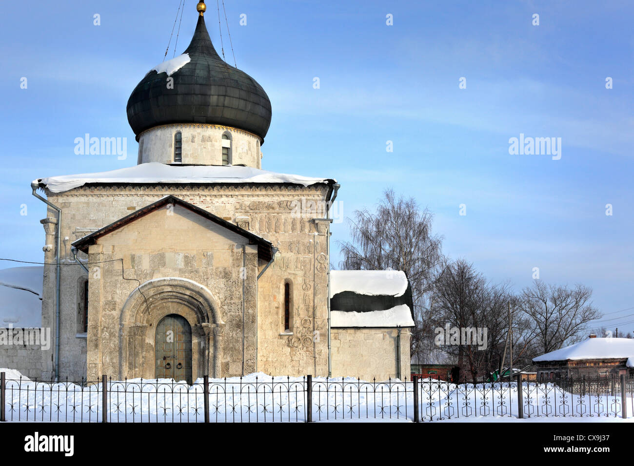 Saint George Cattedrale (1234), Yuryev Polsky, Vladimir regione, Russia Foto Stock