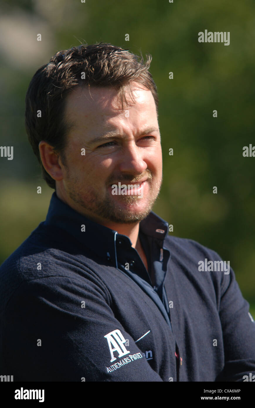 Graeme McDowell al Glen Club di Glenview, IL il 10 settembre 2012. Foto Stock