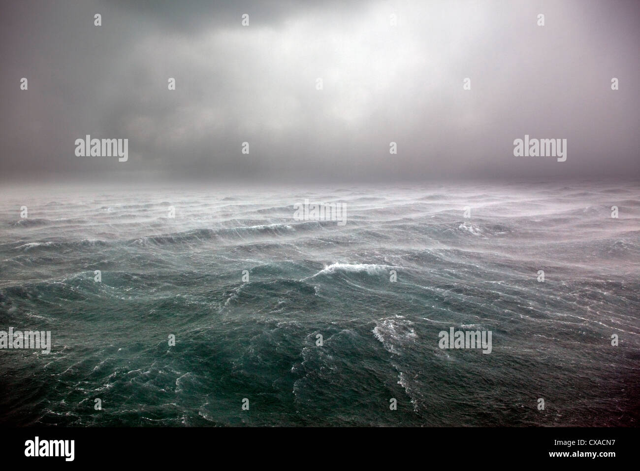 Tempesta tropicale Beryl in Bahamas Foto Stock