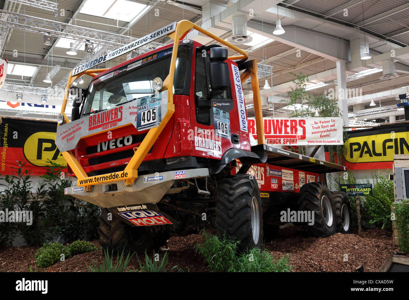 IVECO 500 offroad carrello all'International Motor Show per i veicoli commerciali Foto Stock