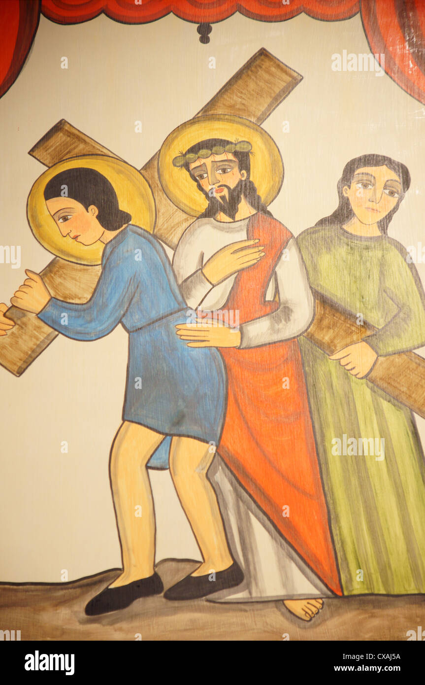 Jesus via crucis paintings immagini e fotografie stock ad alta risoluzione Alamy
