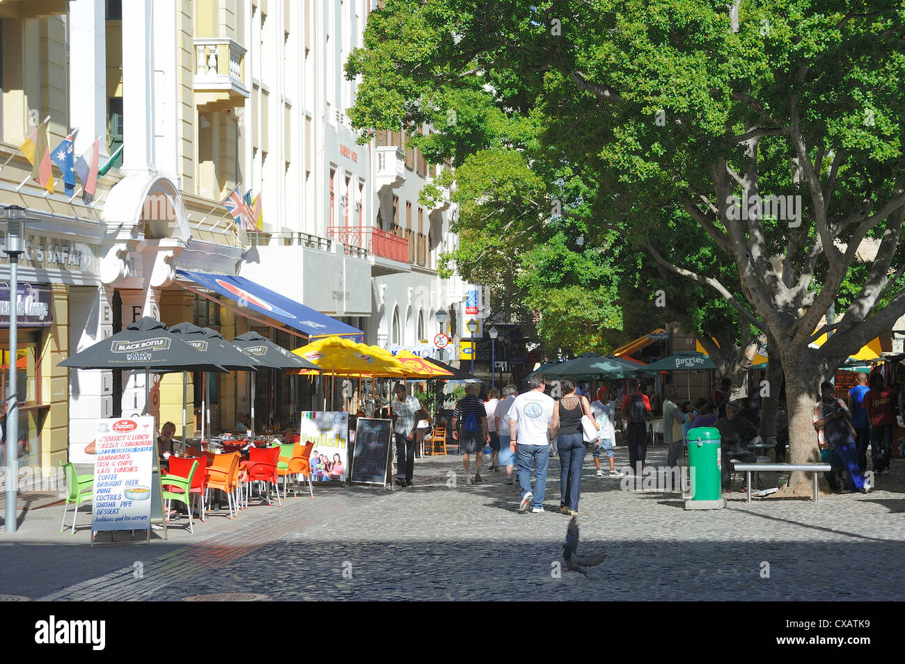 Green Market, Cape Town, Sud Africa e Africa Foto Stock