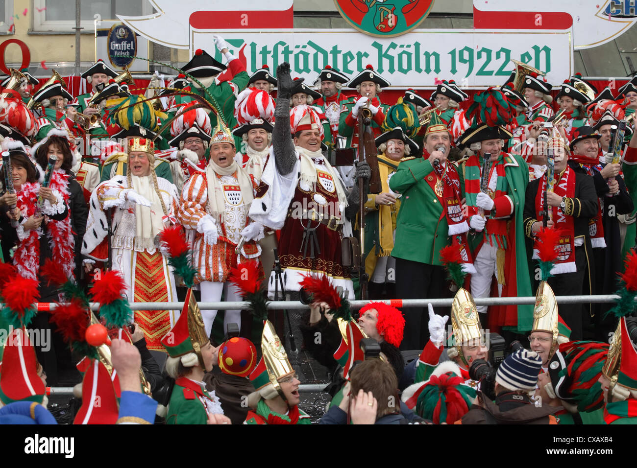 Il carnevale di Colonia Foto Stock