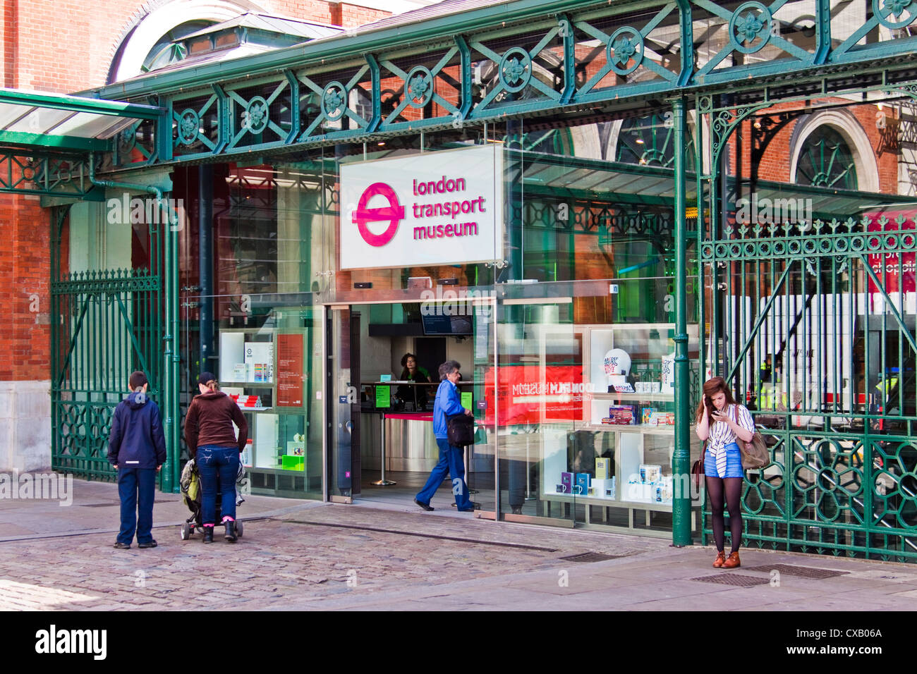 Museo dei Trasporti di Londra Foto Stock