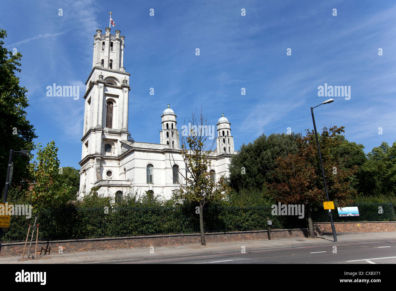 St George in oriente chiesa, Londra, Inghilterra, Regno Unito. Foto Stock