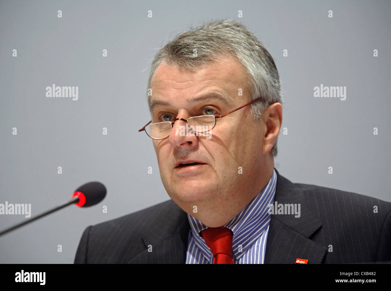 EON, Dr. Wulf Bernotat H. Foto Stock