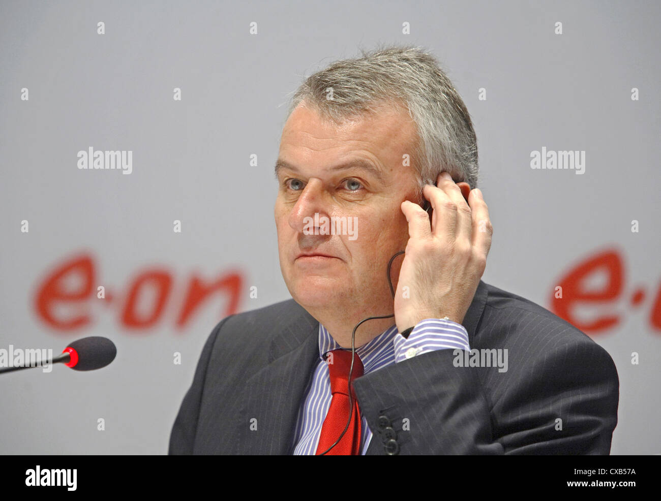 EON, Dr. Wulf Bernotat H. Foto Stock