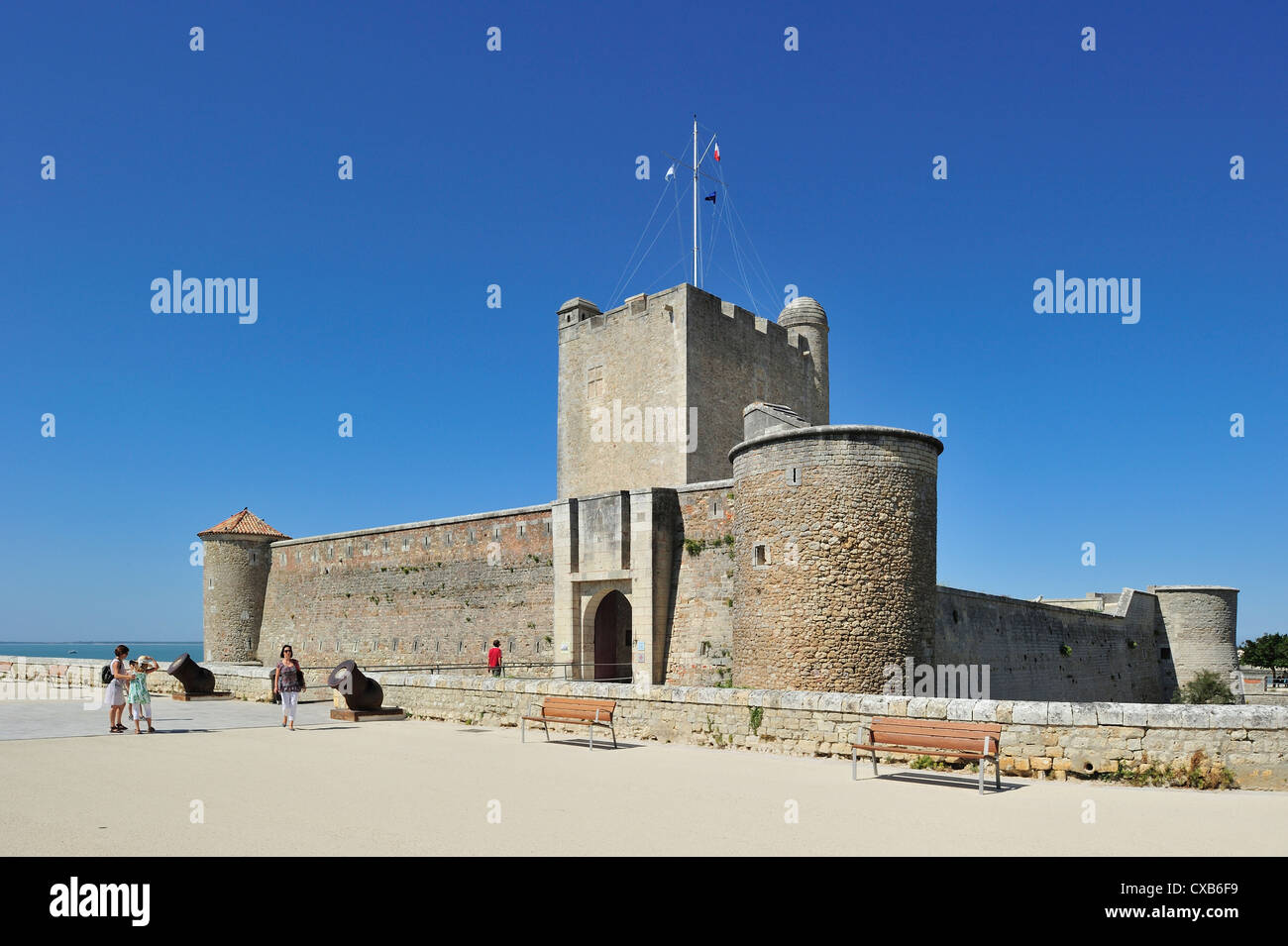 Il Fort Vauban a Fouras, Charente-Maritime, Poitou-Charentes, Francia Foto Stock