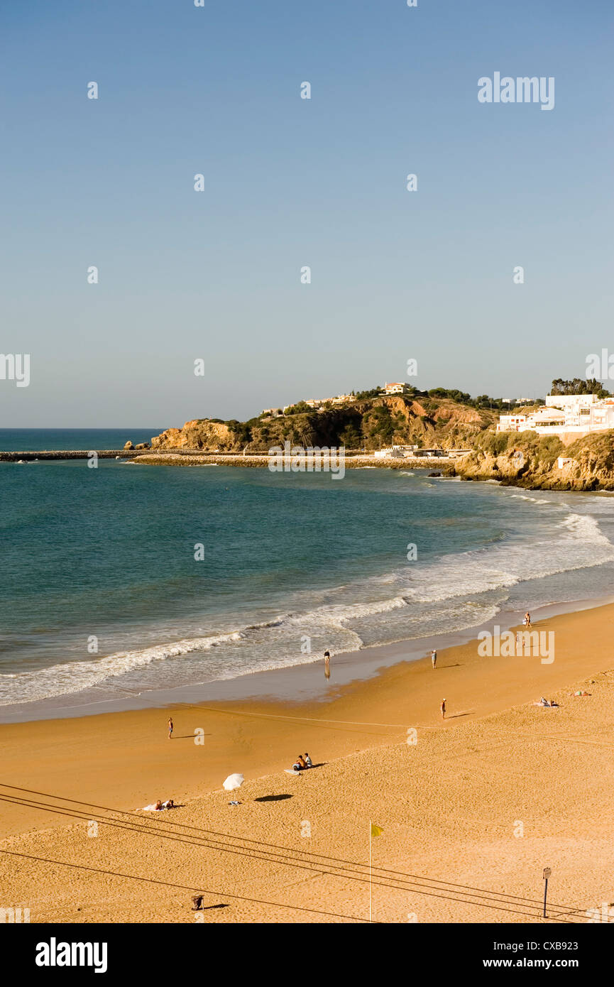 Spiaggia, Albufeira Algarve Foto Stock