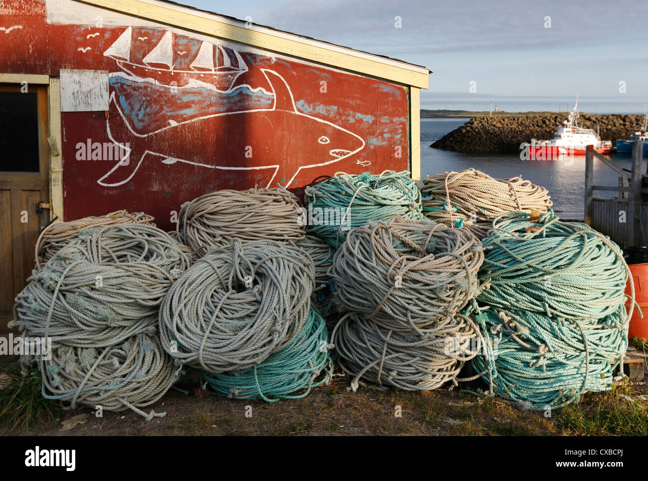 Westport, Brier Island, Nova Scotia Foto Stock