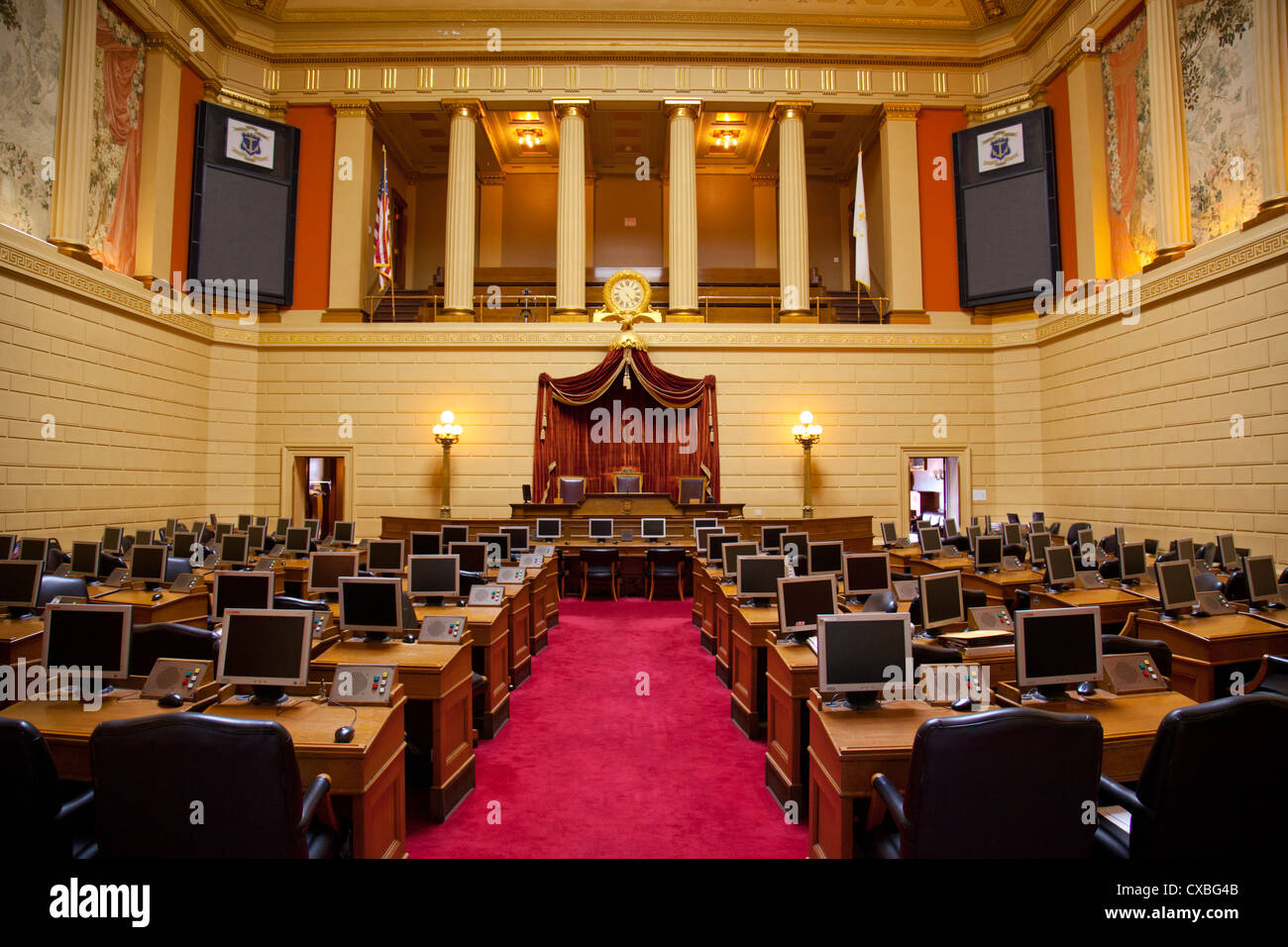 La Rhode Island State House Foto Stock